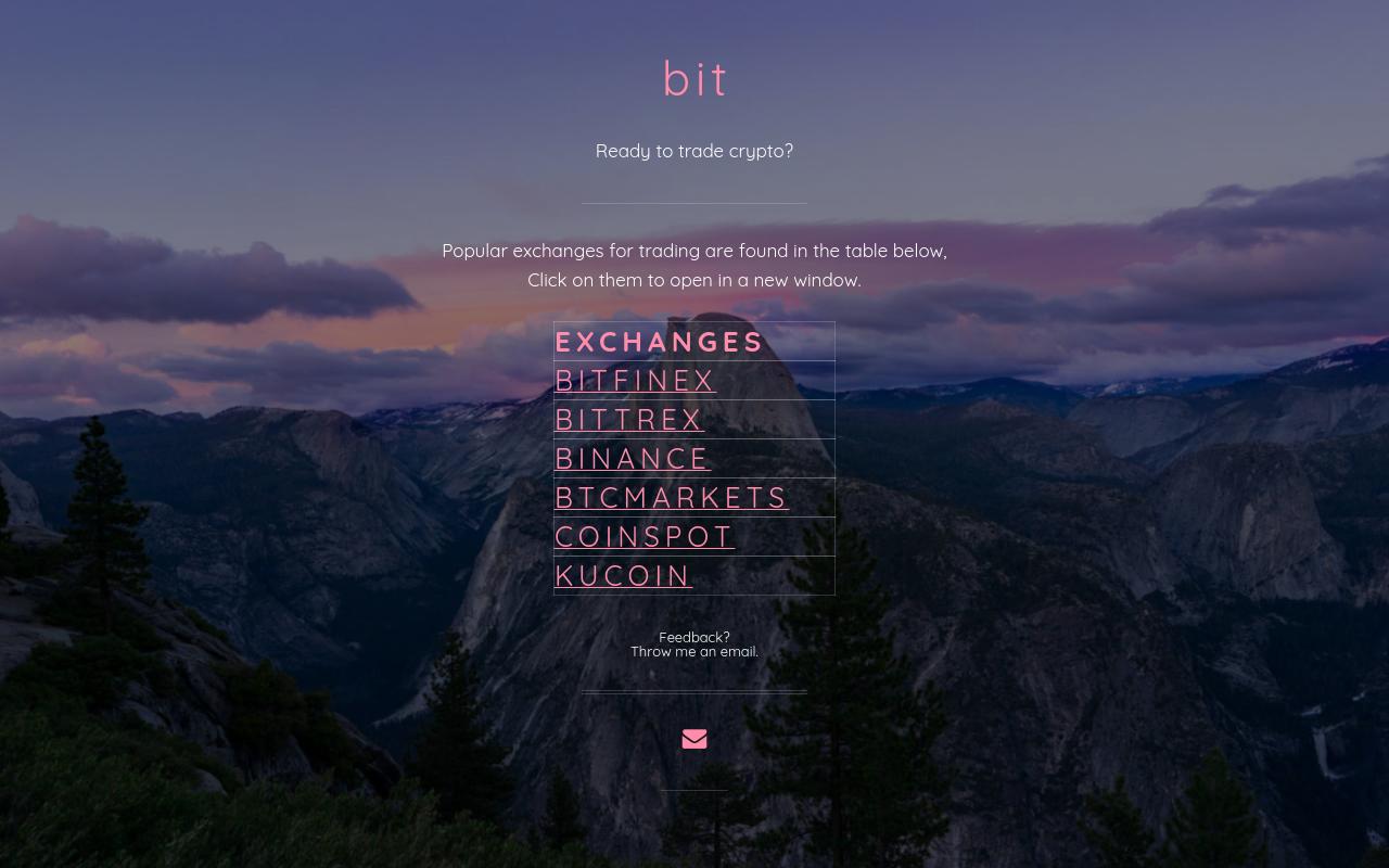 Carrd profile picture for @bit